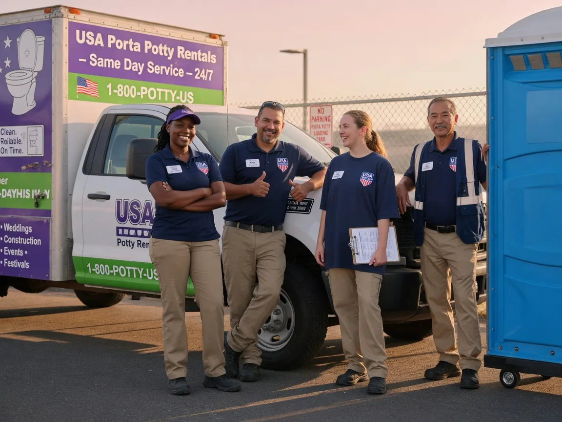 Porta Potty Rental company in Folsom, PA
